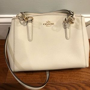 Coach Leather Mini Christie Carryall Handbag